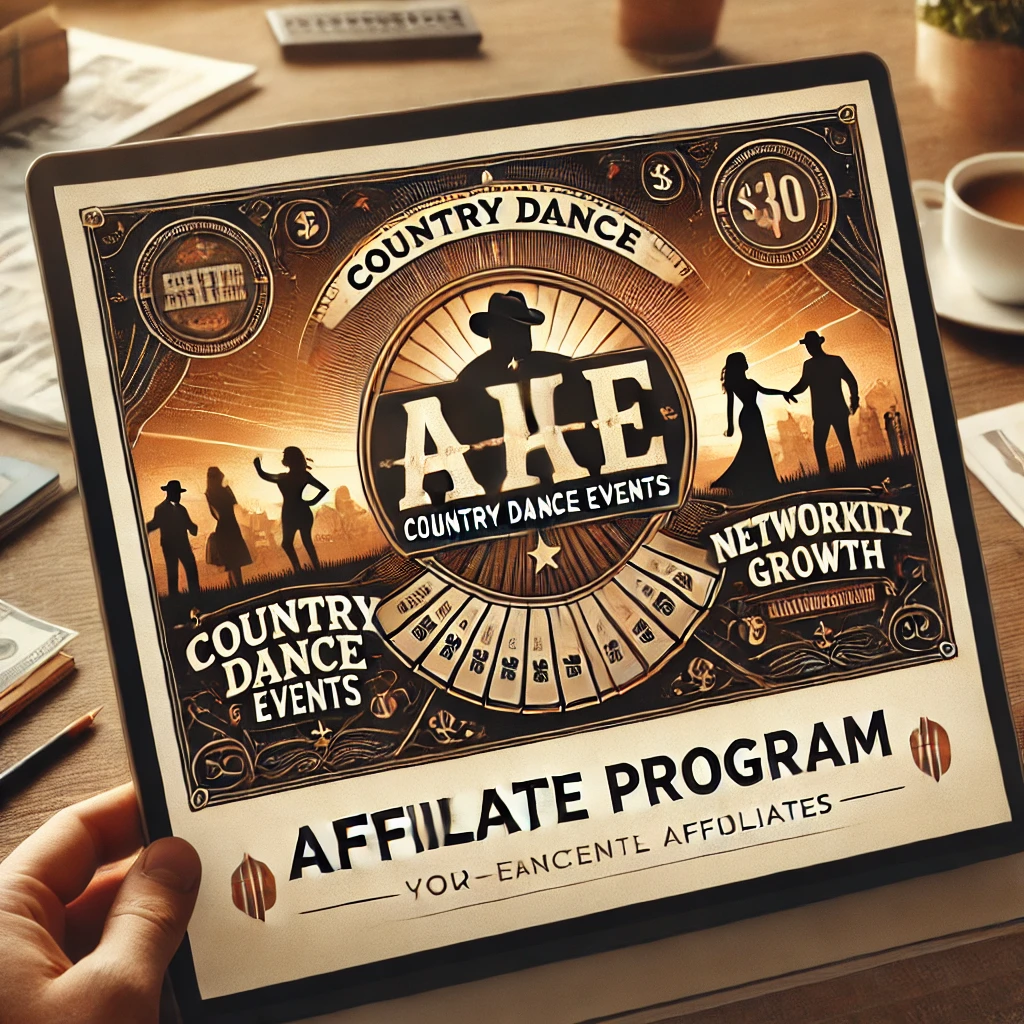country dance events programma affiliazione