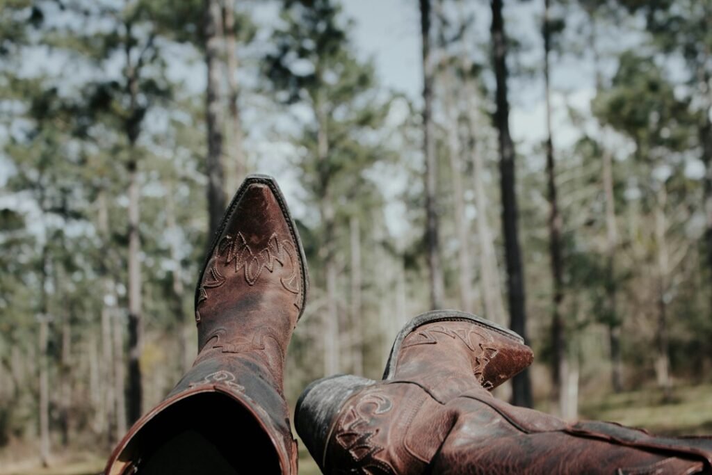 Atmosfera country dance e stivali western
