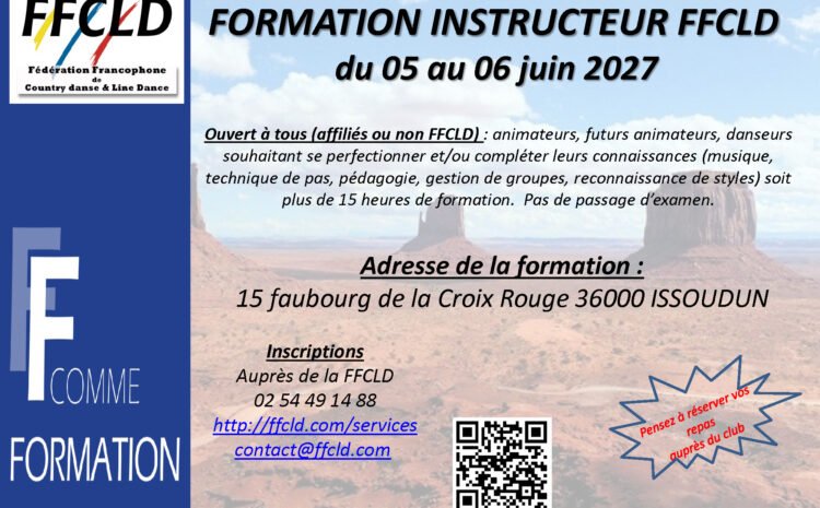 Formation Instructeurs FFCLD — Issoudun