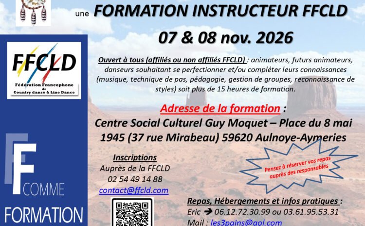 Formation Instructeurs FFCLD — Aulnoye-Aymeries