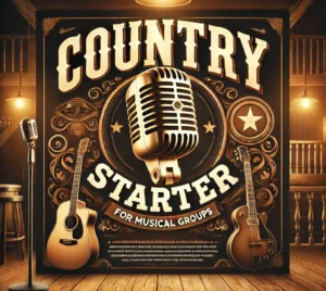 pacchetto base Country Starter per gruppi musicali emergenti